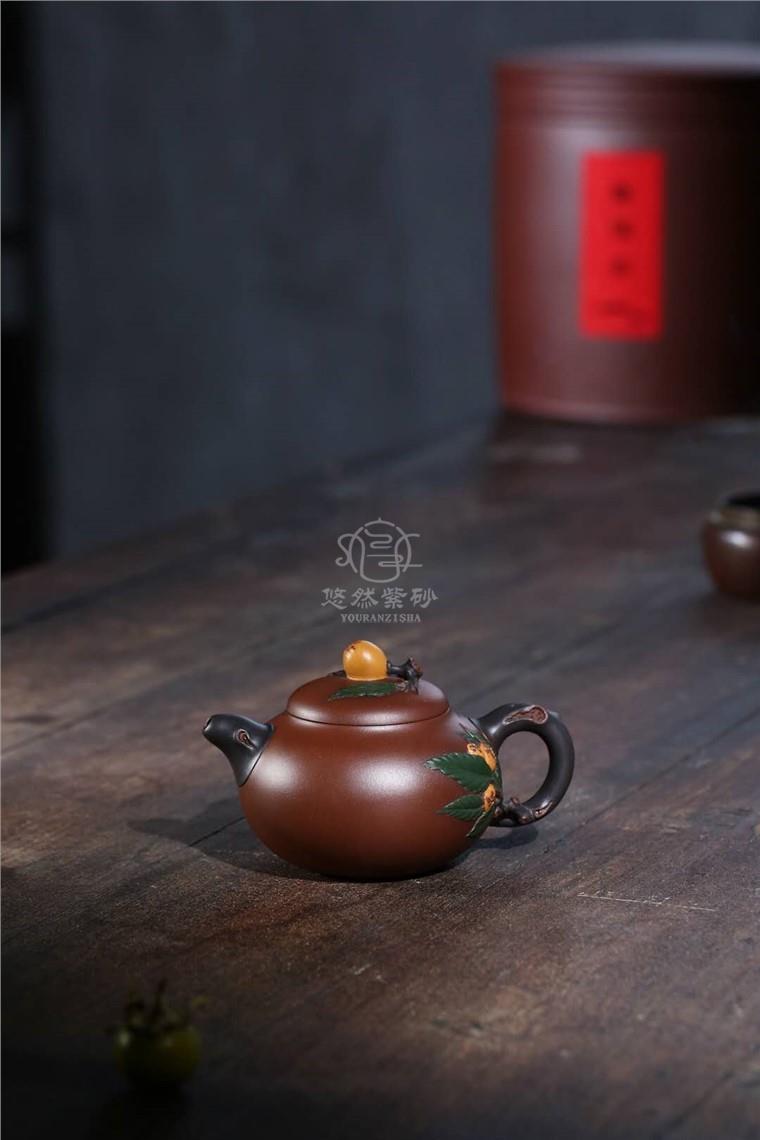 蒋艺华作品 枇杷壶图片
