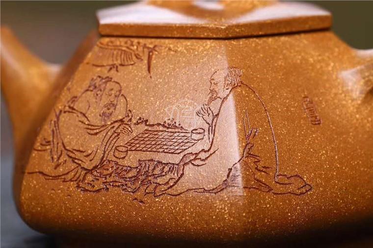马力作品 六方石瓢图片