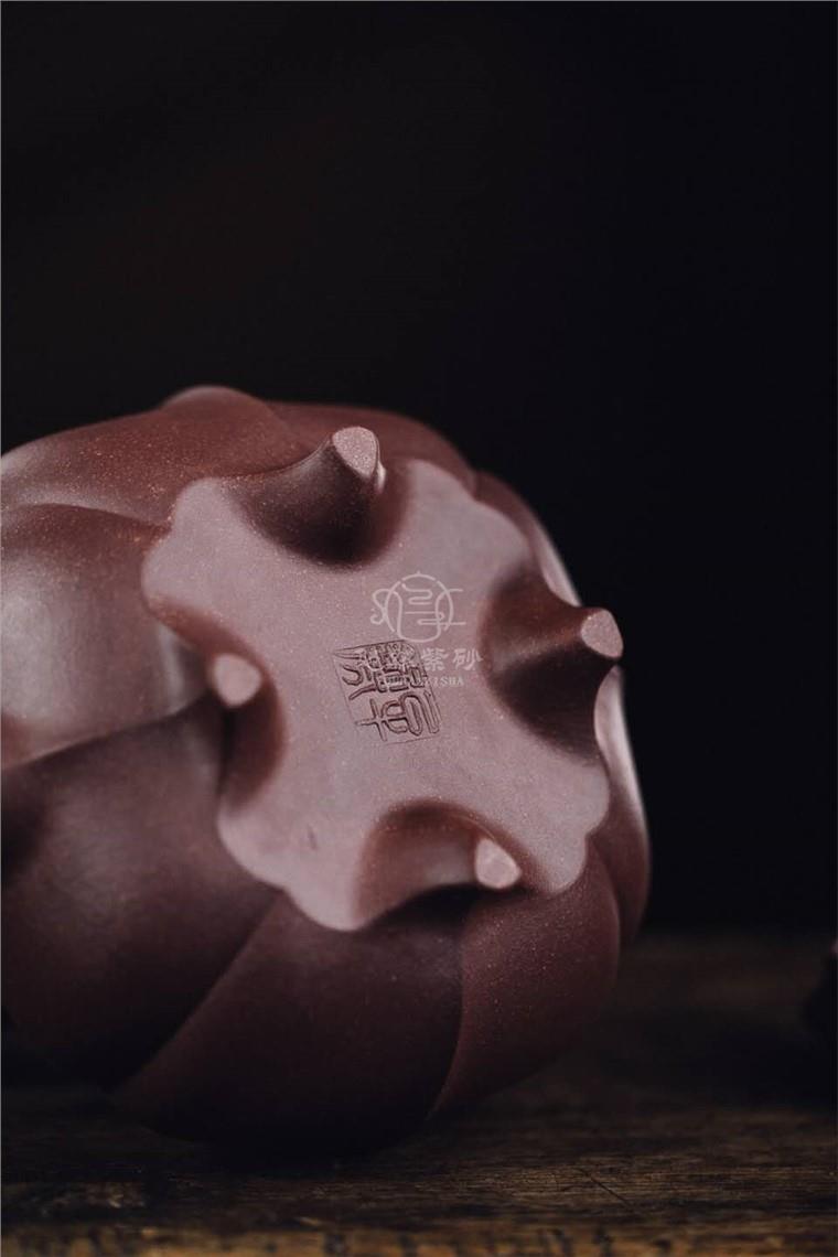 牟锦芬作品 菱花提梁图片