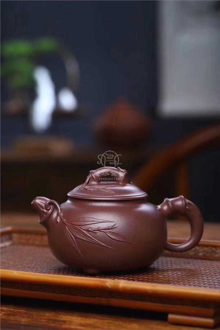 周庚大作品 圆竹图片