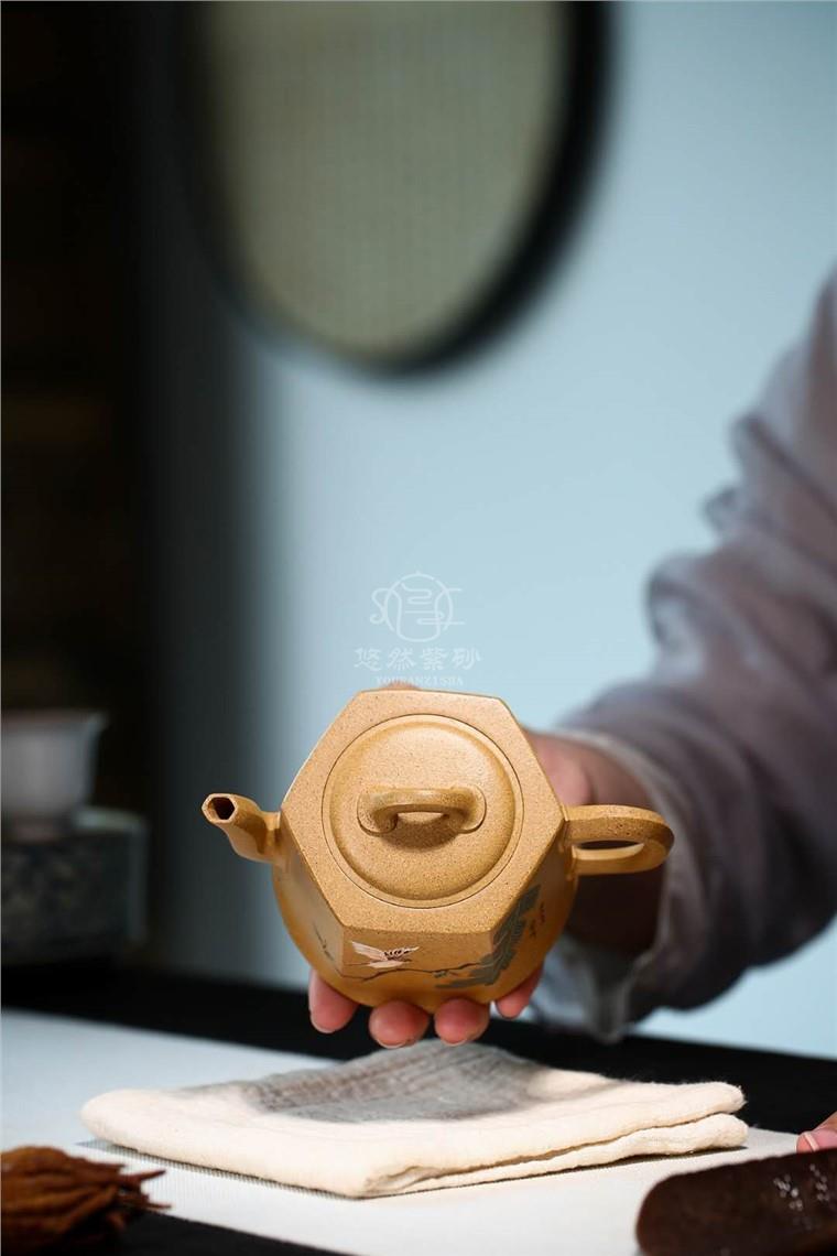 傅跃飞作品 六方鱼罩图片