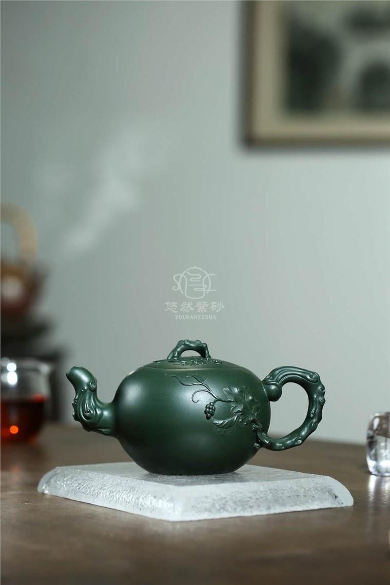 陈顺根作品 葡萄壶图片