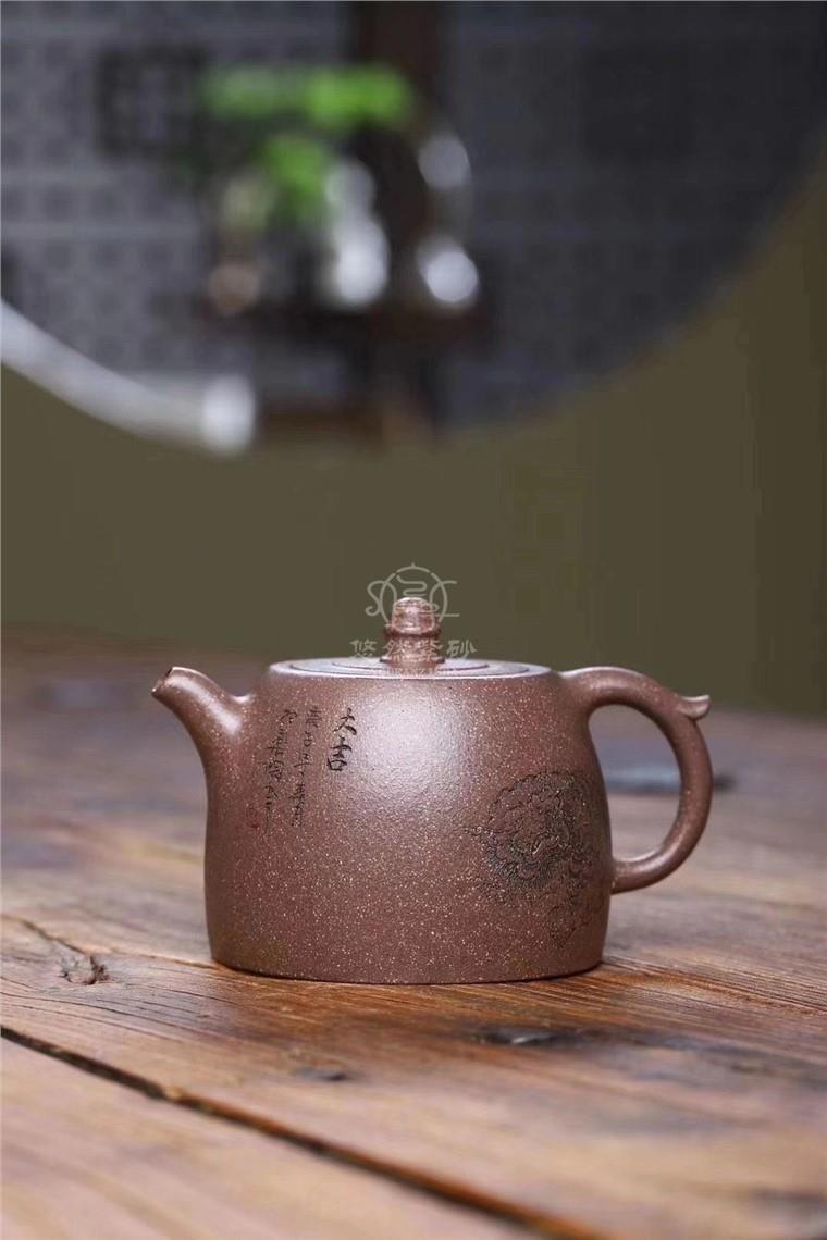 狄新陶作品 明式井栏壶图片