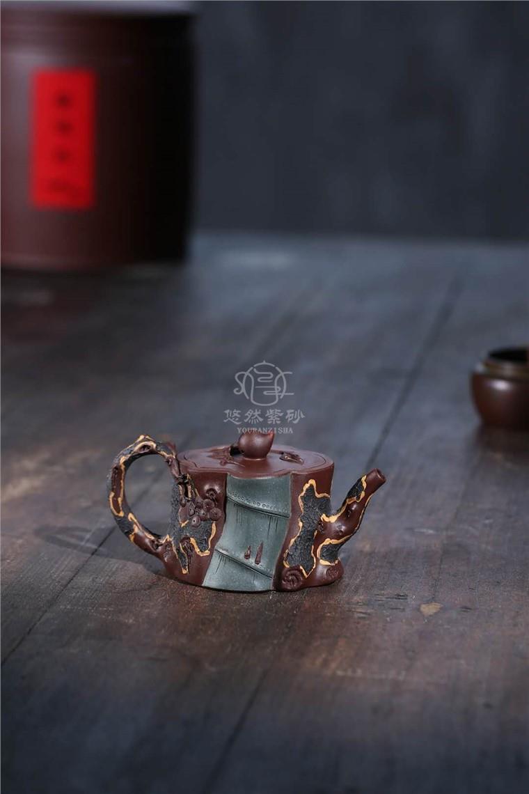 蒋艺华作品 祝寿长青壶图片