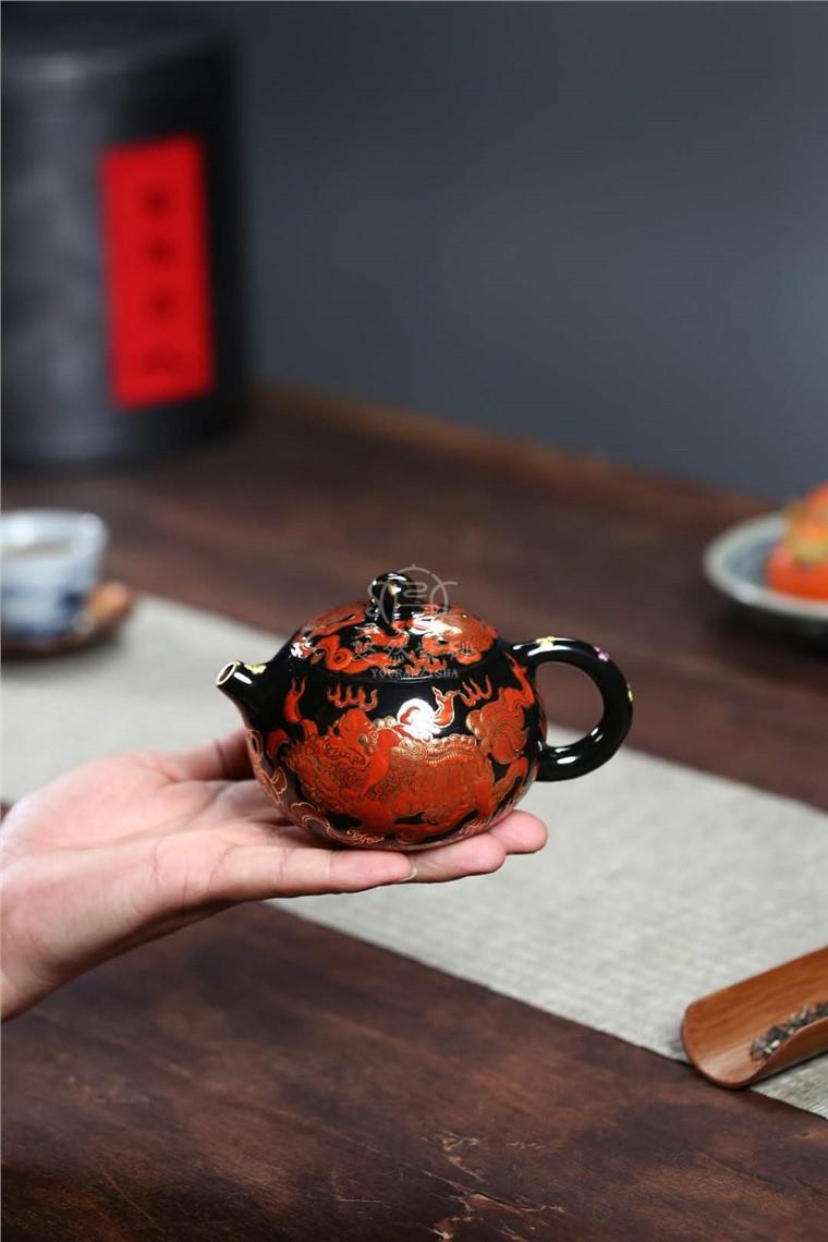 陈顺根作品 珐琅彩西施图片