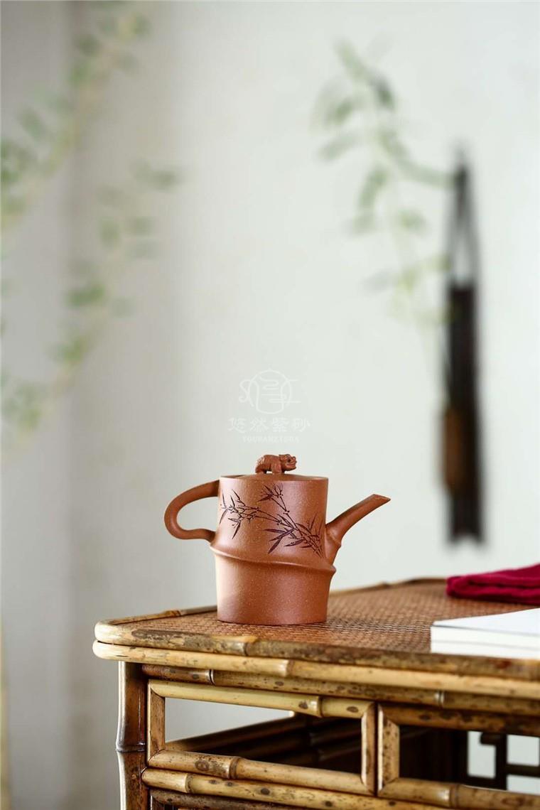 傅跃飞作品 虚心有节图片
