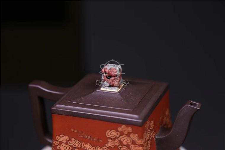 孔新华作品 云龙壶图片
