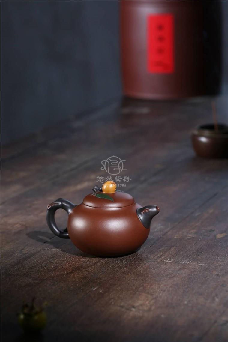蒋艺华作品 枇杷壶图片