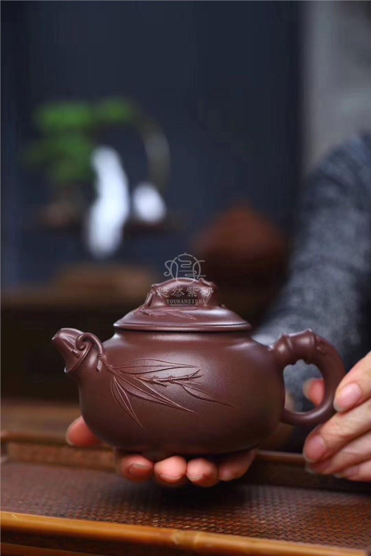 周庚大作品 圆竹图片