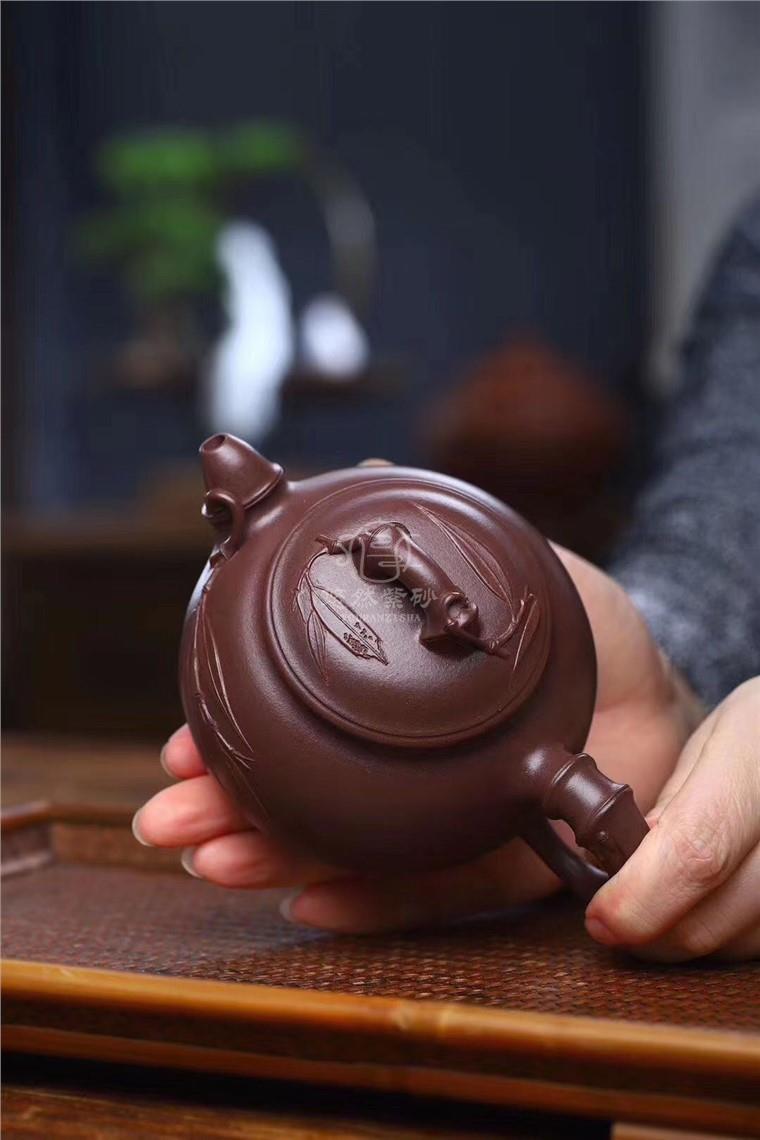 周庚大作品 圆竹图片