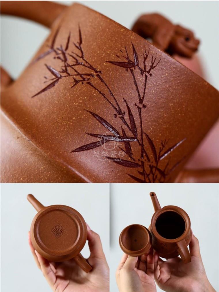 傅跃飞作品 虚心有节图片
