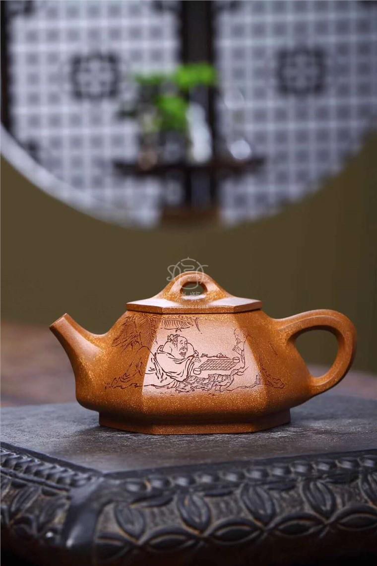 马力作品 六方石瓢图片