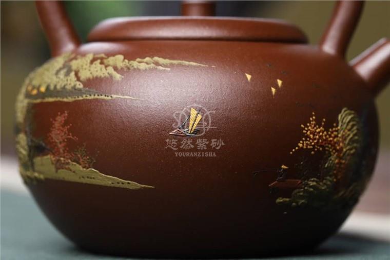 施昌作品 清心提梁壶图片