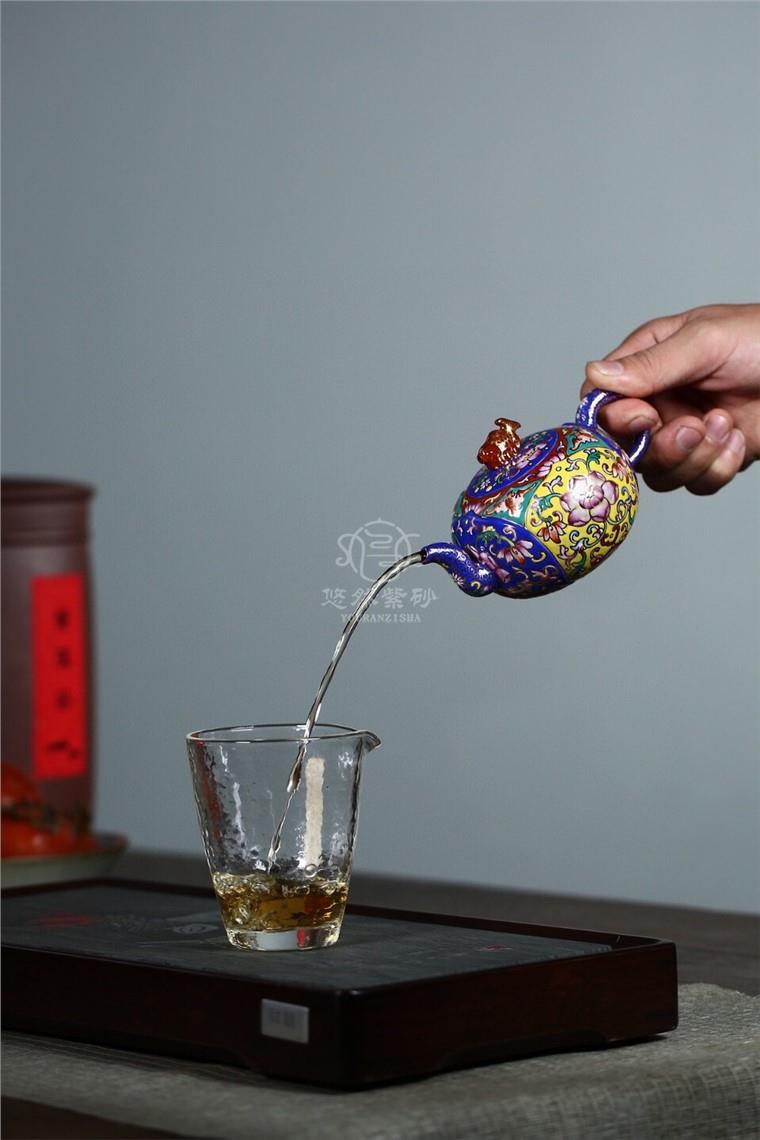 陈涛作品 鱼乐壶图片