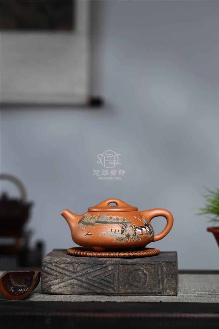 刘政作品 景舟石瓢图片