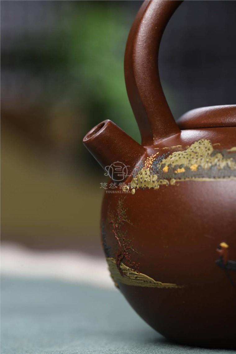 施昌作品 清心提梁壶图片