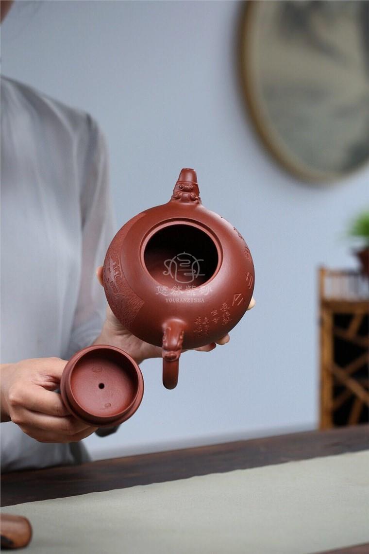 吴芳娣作品 龙珠壶图片