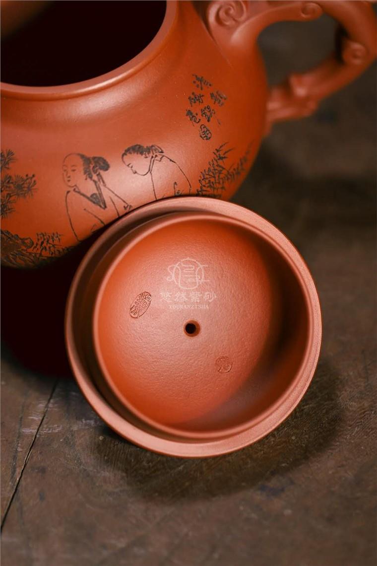 牟锦芬作品 玉兔追月图片