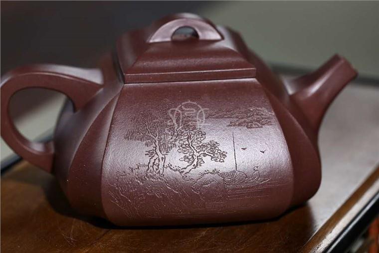 周尊严作品 抽角石瓢图片