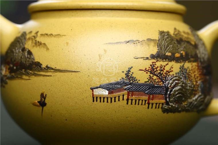 施昌作品 容心壶图片
