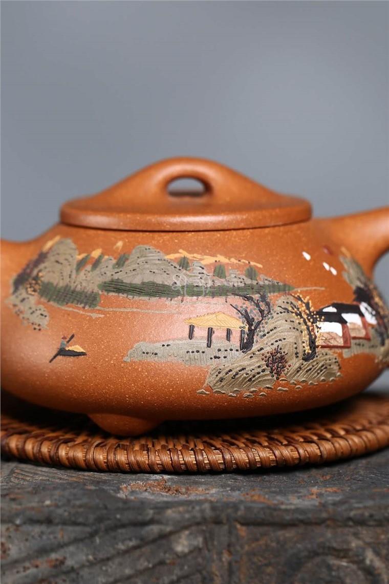 刘政作品 景舟石瓢图片