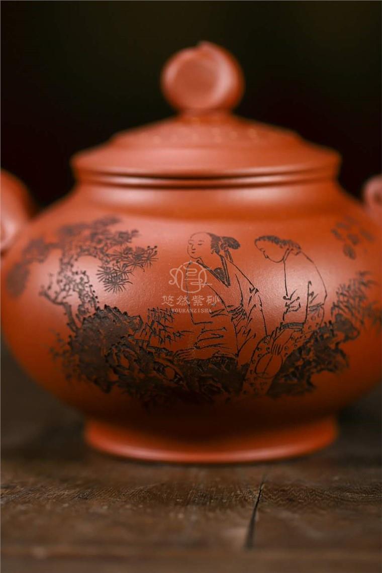 牟锦芬作品 玉兔追月图片