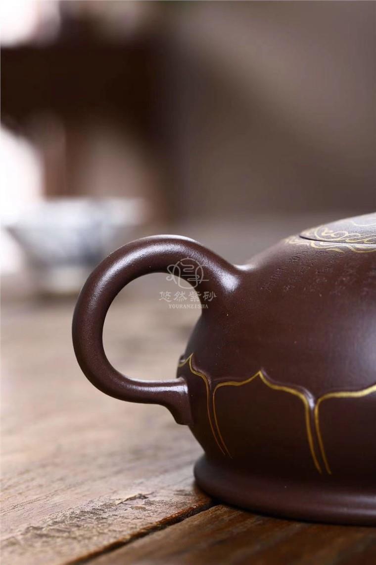 陈瑞誉作品 禅莲壶图片