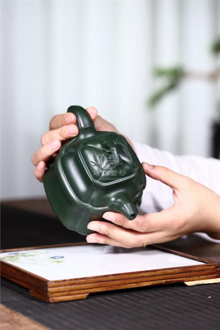 韩洪波作品 四方竹鼎图片