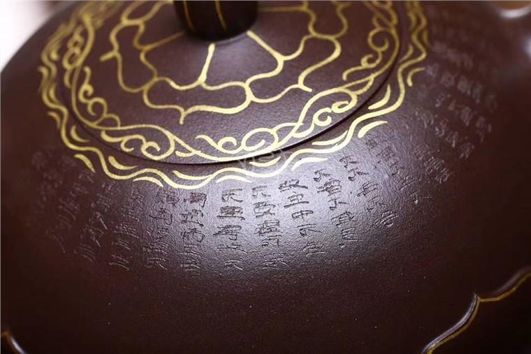 陈瑞誉作品 禅莲壶图片