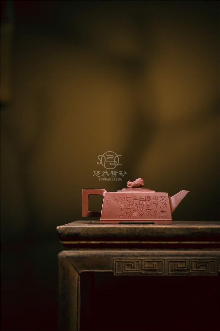 牟锦芬作品 四方狮尊图片