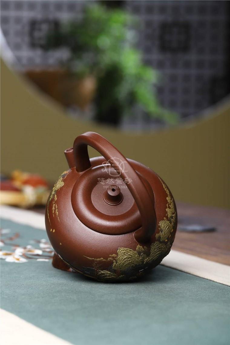 施昌作品 清心提梁壶图片