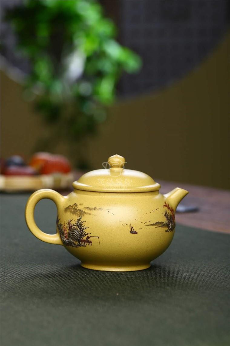 施昌作品 容心壶图片