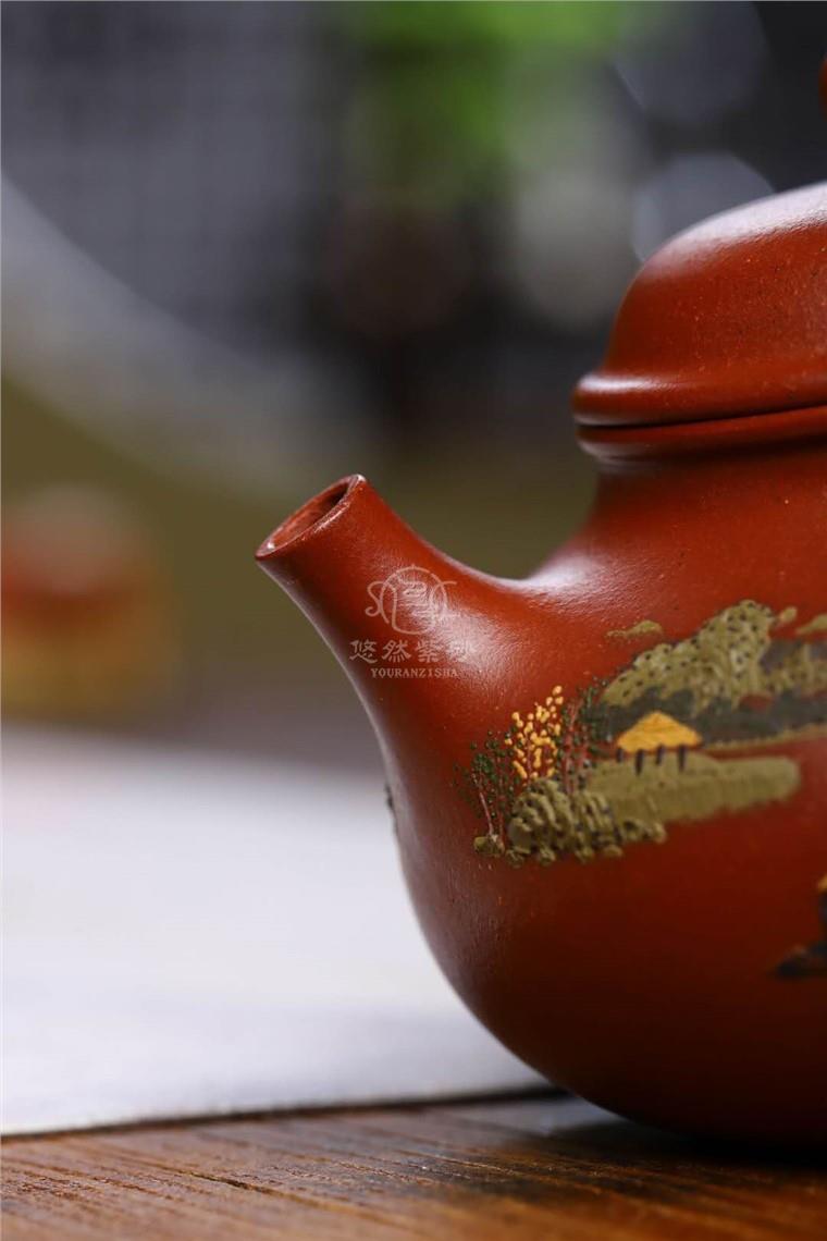 施昌作品 容天壶图片