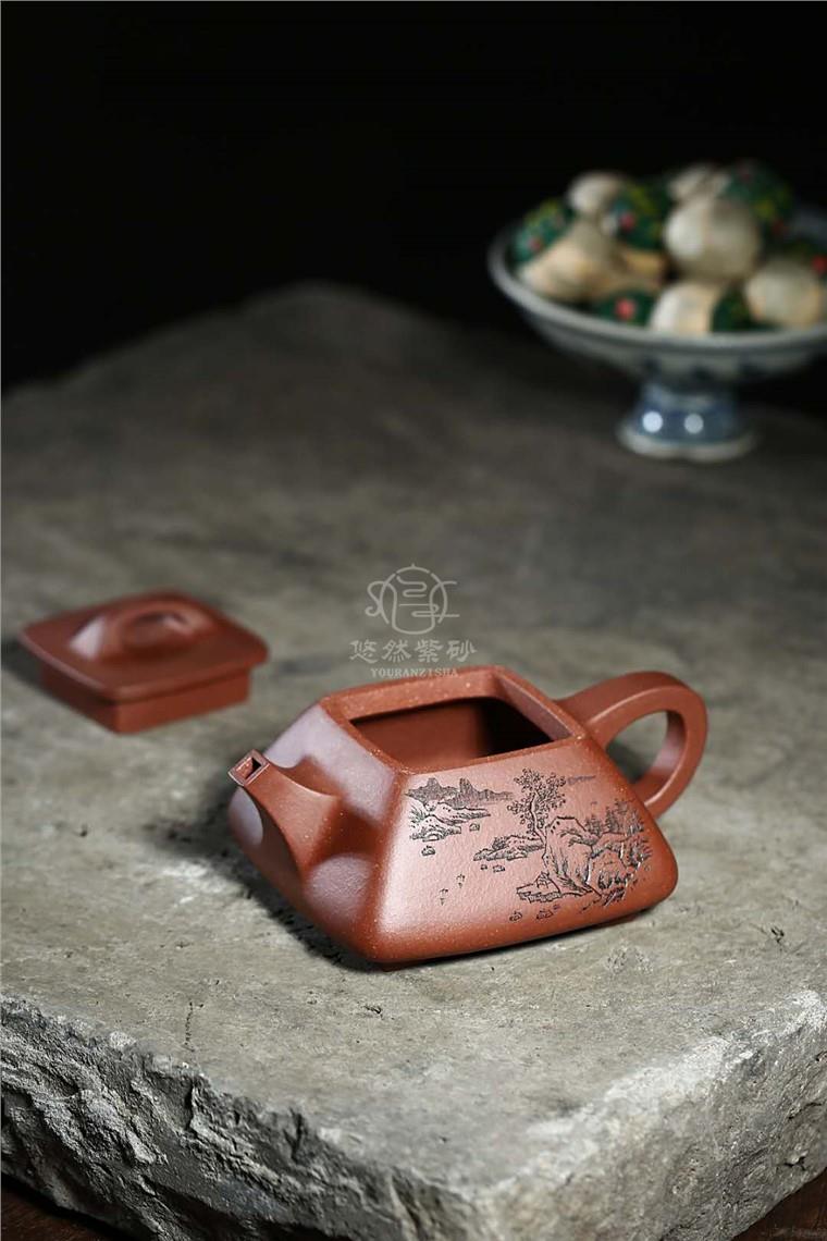 刘政作品 四方石瓢图片
