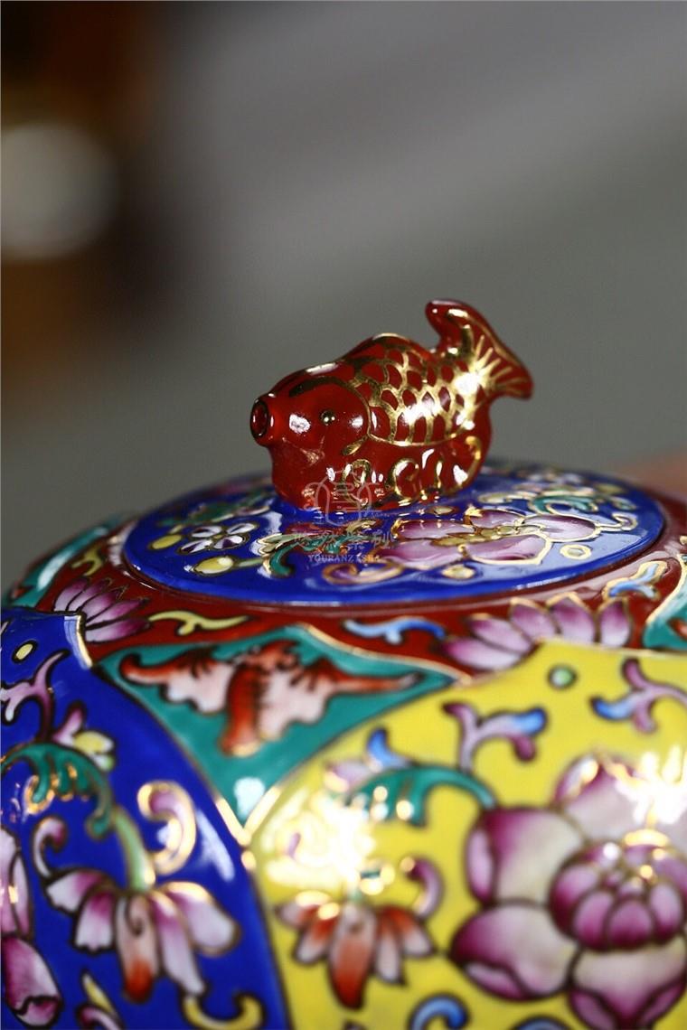 陈涛作品 鱼乐壶图片
