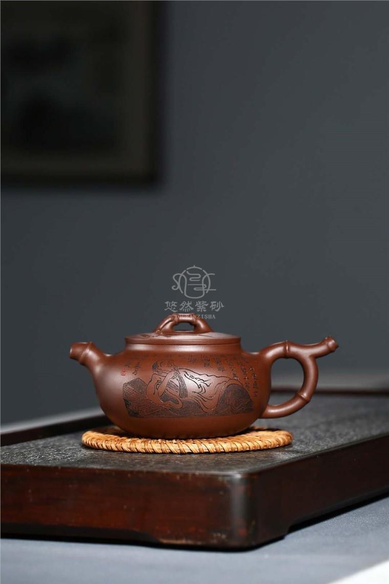宋晓伟作品 凌云竹节壶图片