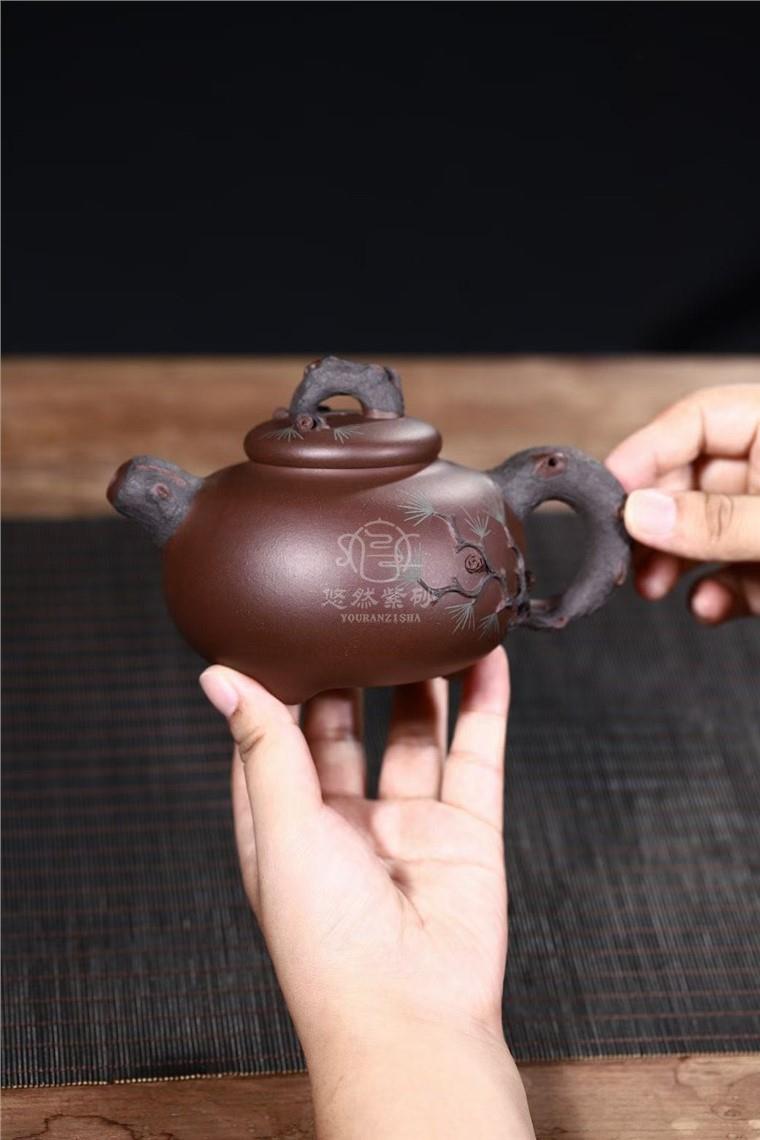 韩洪波作品 松枝道韵图片