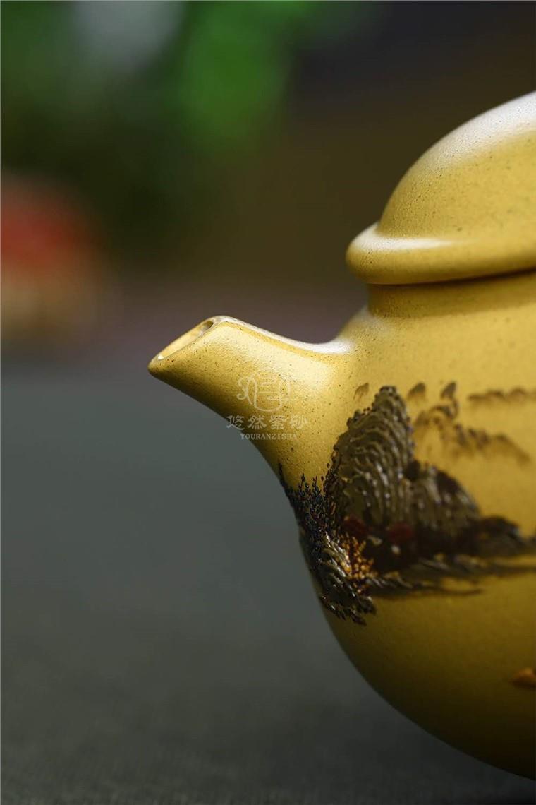 施昌作品 容心壶图片