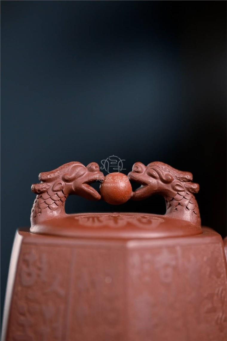 王岳龄作品 如意龙珠图片