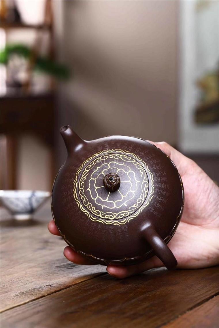 陈瑞誉作品 禅莲壶图片