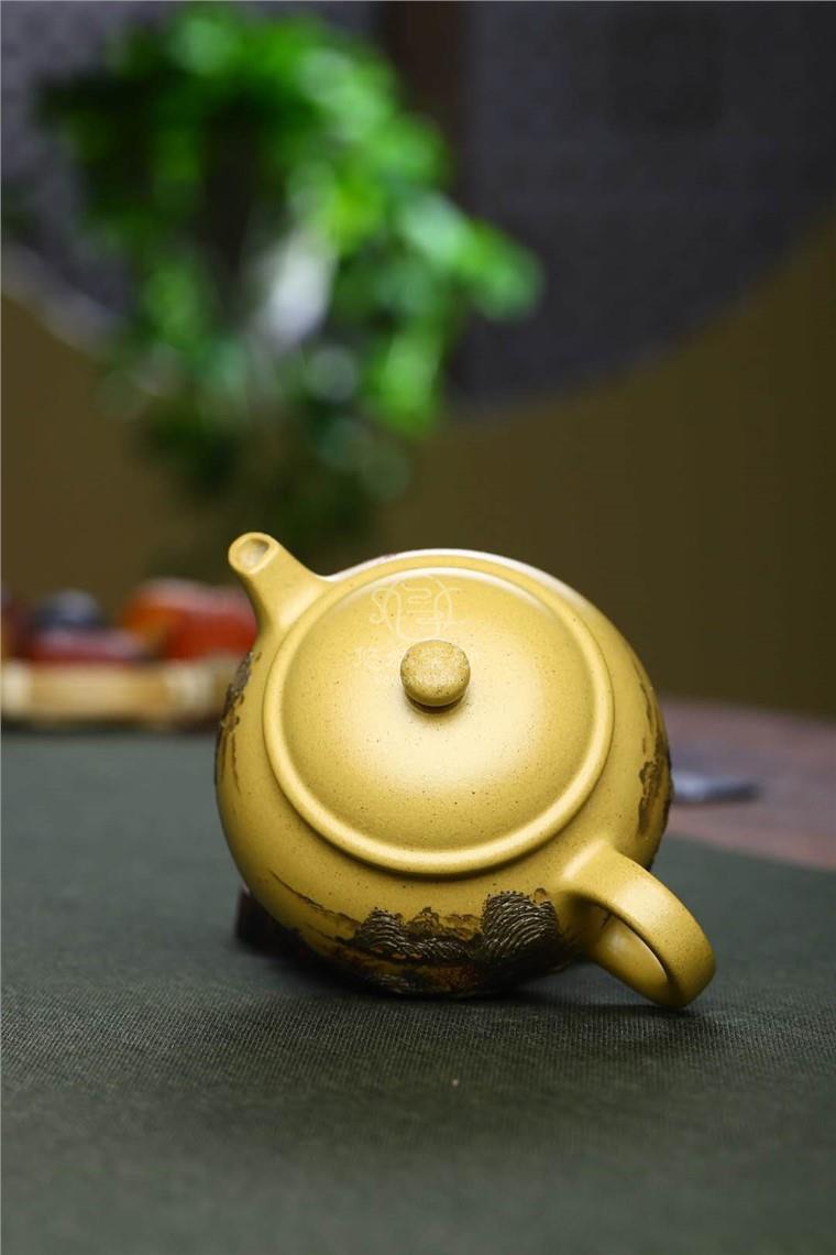施昌作品 容心壶图片