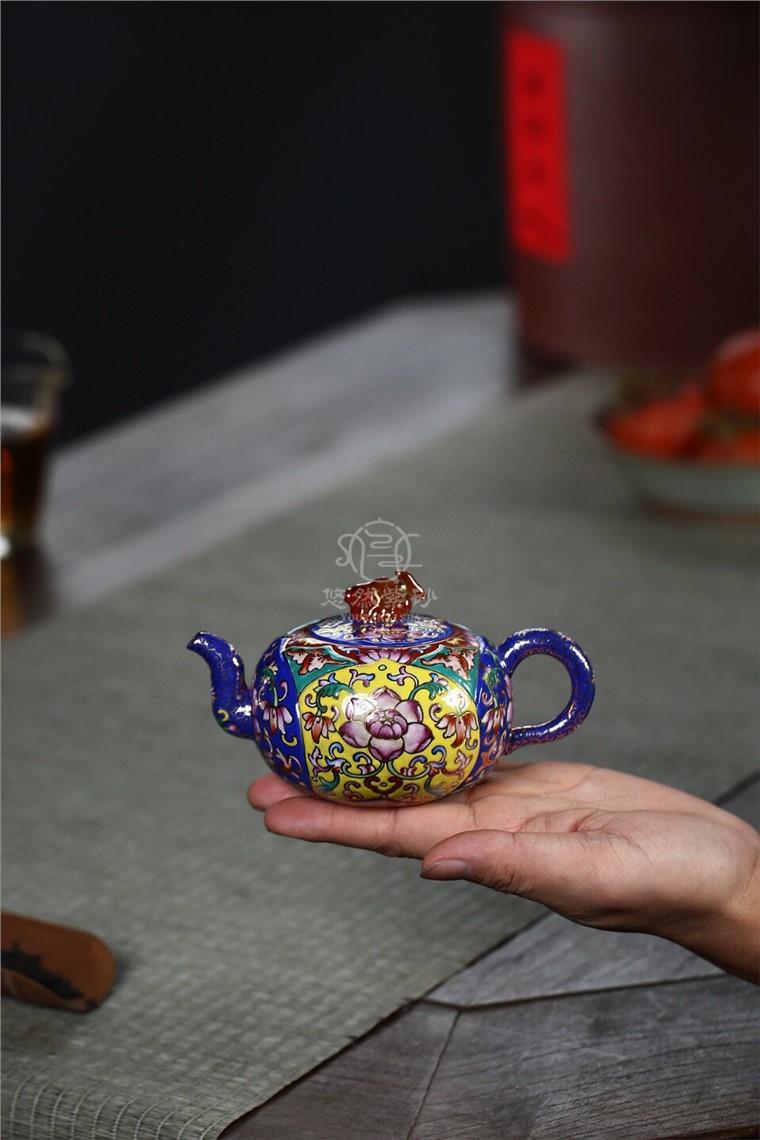 陈涛作品 鱼乐壶图片
