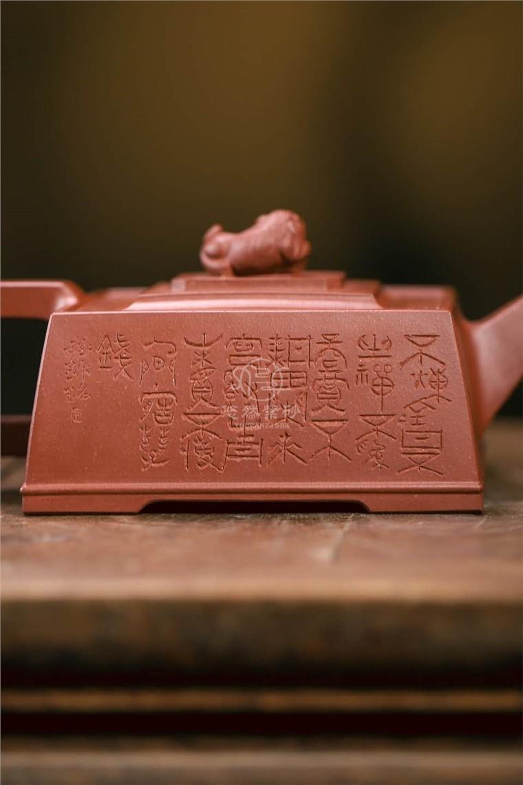 牟锦芬作品 四方狮尊图片