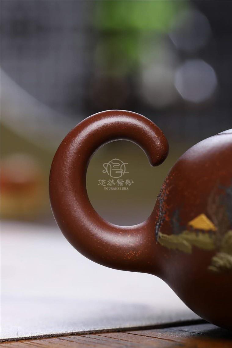 施昌作品 牛盖壶图片