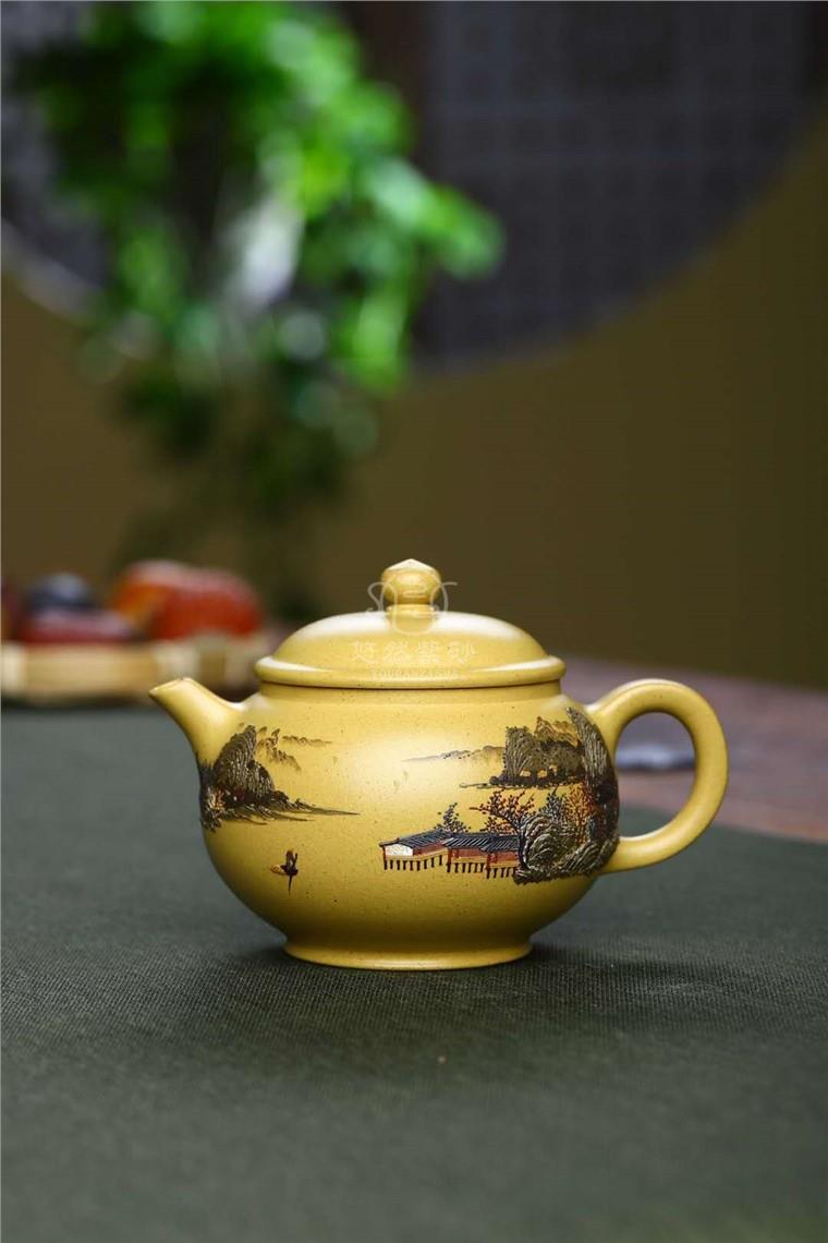 施昌作品 容心壶图片