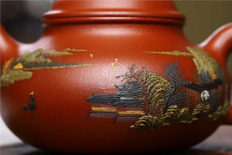 施昌作品 容天壶图片