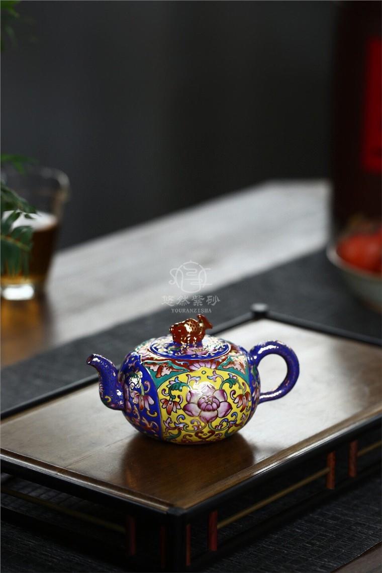 陈涛作品 鱼乐壶图片