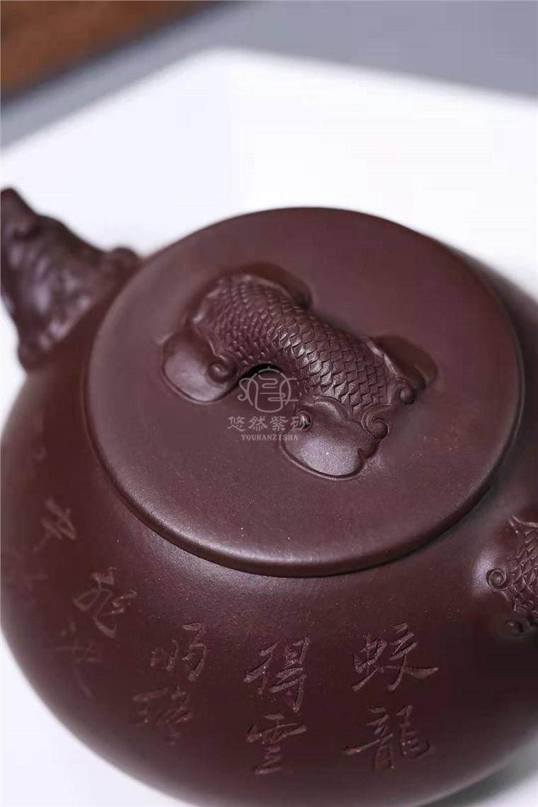 李洪明作品 螭龙石瓢图片