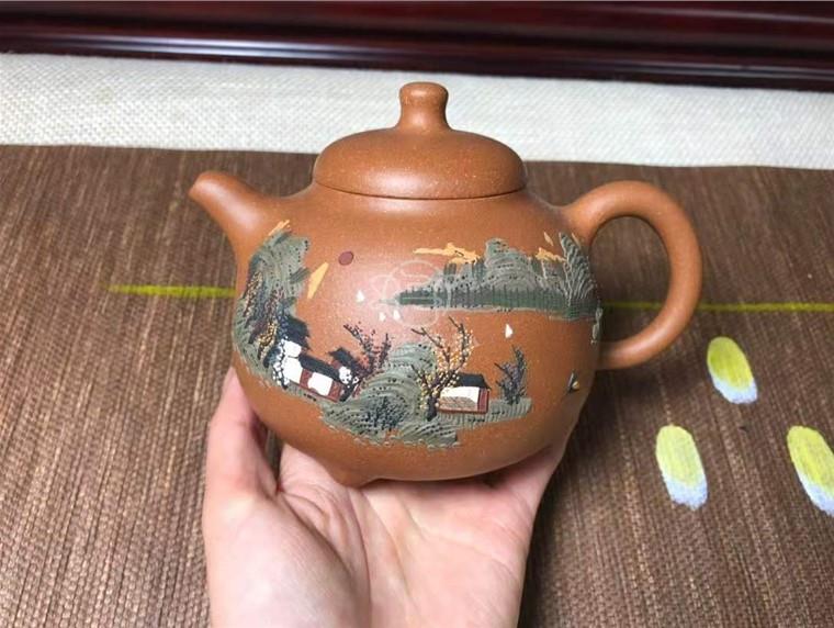 刘政作品 泥绘乳丁图片