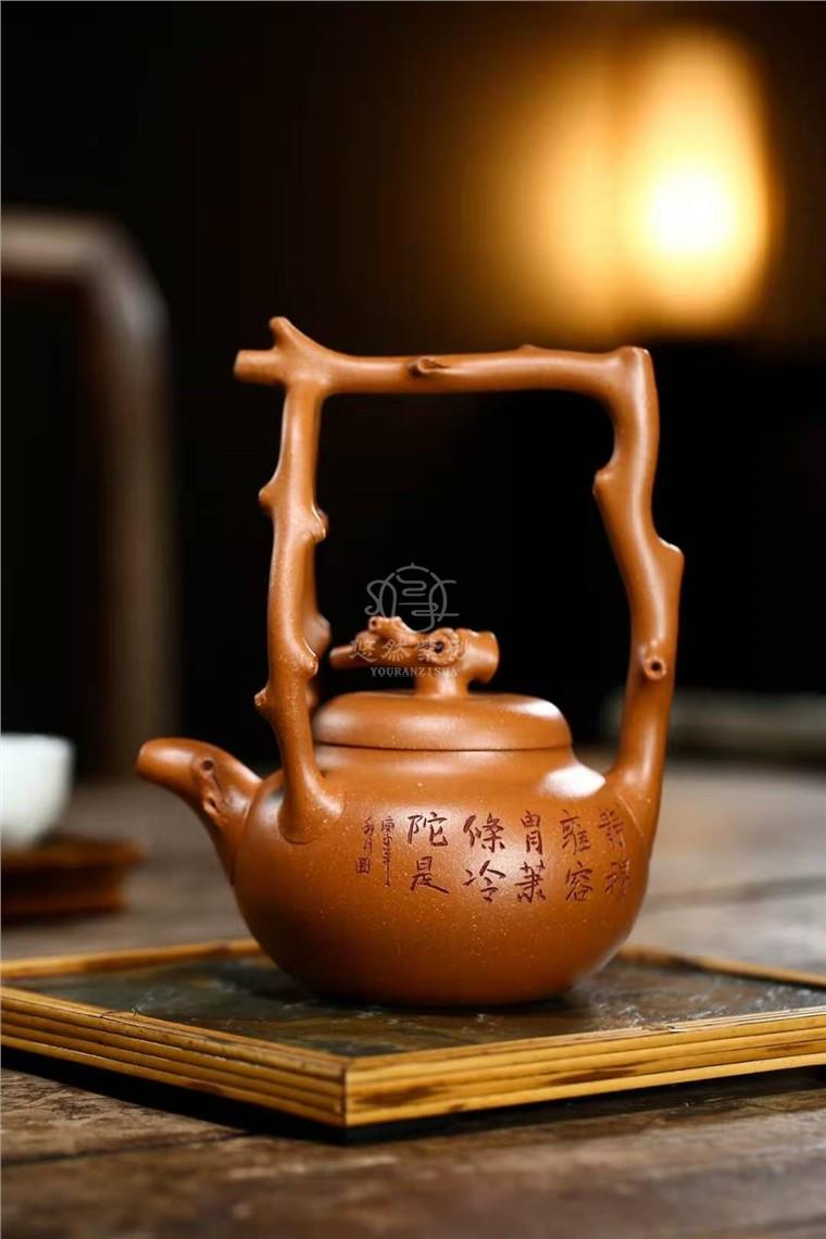 姚玲香作品 东坡提梁图片